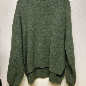 Cozy Green Sweater